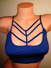 Victoria's Secret M/M SEAMLESS STRAPPY BRALETTE SPORTS BRA VS