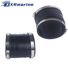 2 Pcs Upper Exhaust Bellow 3852696 for Volvo Penta 4.3 5.0 5.7 L Sierra 18-2779