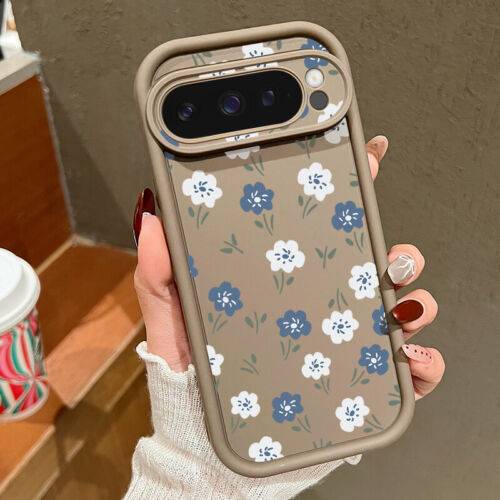 Phone Case For Google Pixel 9 Pro XL 8 Pro 8A Flower Silicone Soft Back Cover - Picture 11 of 18