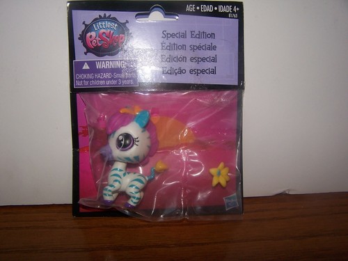 Littlest Pet Shop LPS Special Edition Zinnia Gardner Zebra #3846 New In - Foto 3