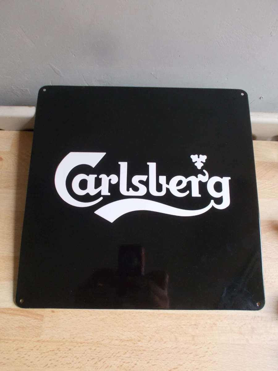 Enseigne Lumineuse Carlsberg – Décoration Bistrot/bar – Aluminium – Occasion