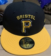 Bristol Pirates New Era 5950 On Field BP Cap Hat NWT Size 6 7/8 Pittsburgh