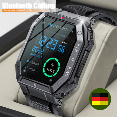 Smartwatch Fitness Tracker Fitnessuhr mit Schrittzähler Blutdruck Puls Messung