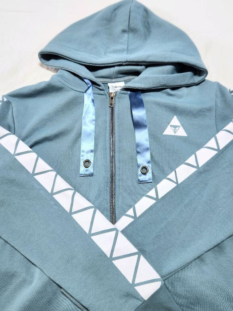 Twisted Wonderland Zip-Up Hoodie Idia Ignihyde XL Size Belle Twisted Wonderland Zip-Up Hoodie Idia Ignihyde XL Size Belle