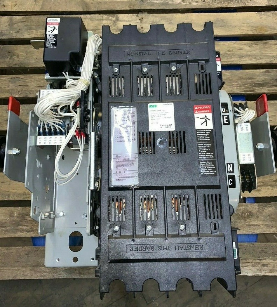 Asco 7000 Series Automatic Transfer Switch J07ATB030400N5XC 400A