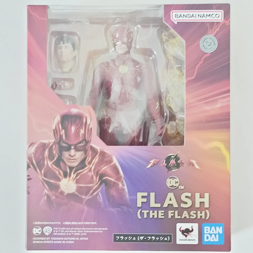 Figura de acción S.H.Figuarts Flash (The Flash) NACIONES TAMASHII Bandai de Japón Foto 2 de 4