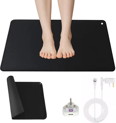 SDHIIOLP WUISOLQP Grounding Mat Earthing UK, Grounding Well Mat with 5M Cord for Improvin