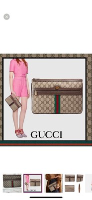 Gucci Gg Ophidia Large Pouch