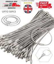 Stainless Steel Cable Key Ring Wire Keychain Cable for Outdoor Keys