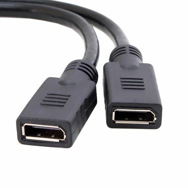 15x DMS-59 Pin Male to Dual DP Displayport Female Splitter Extension CableS - Image 4 of 4