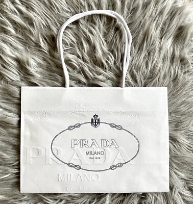 25 x 40 x 14 cm echte Prada Milano Geschenktüte
