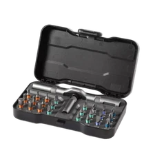 DUKA 24in1 Multifunction Ratchet Screwdriver Set Multi Magnetic Bits Repair Tool