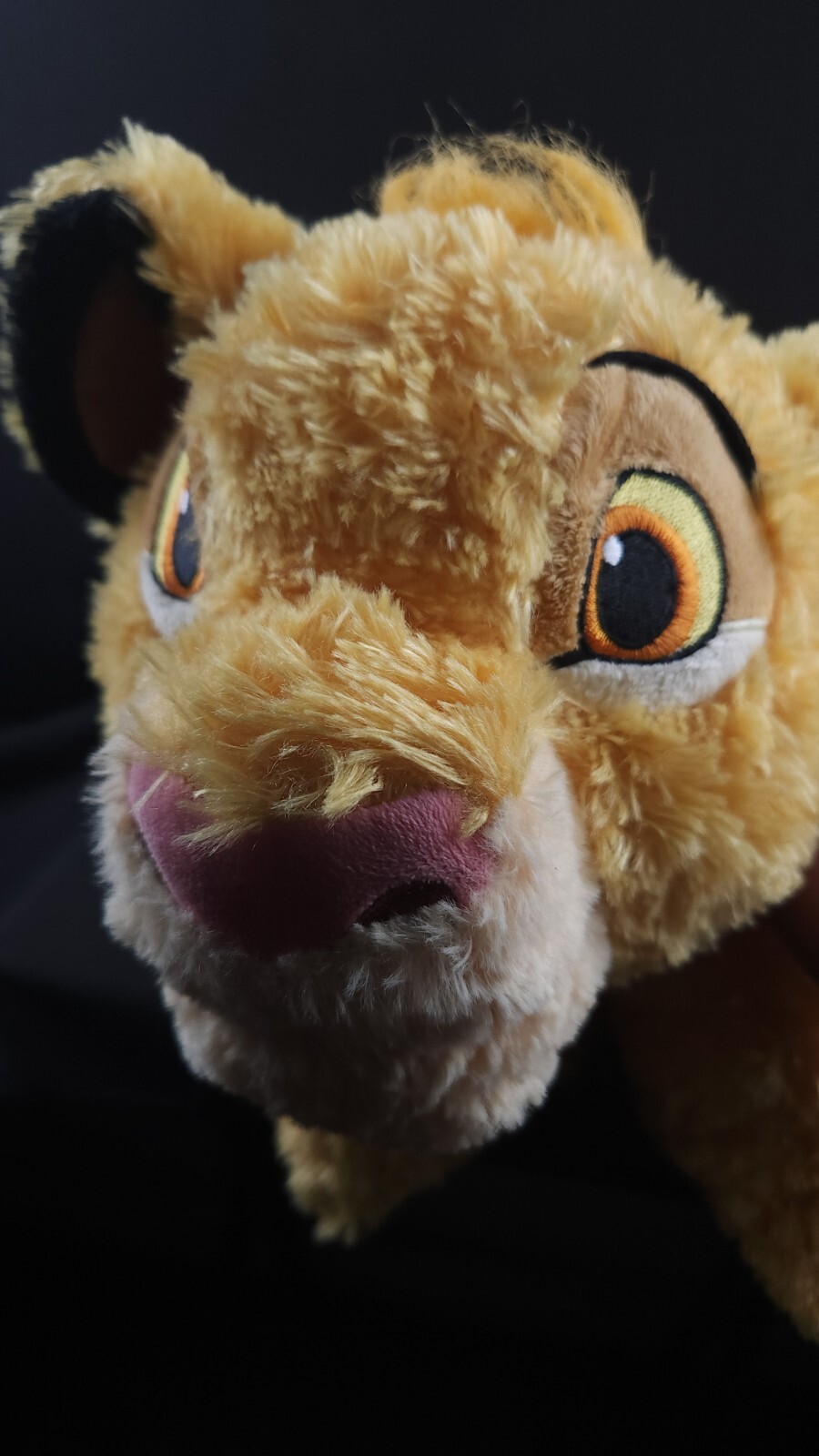 Disney Simba The Lion King Pillow Pet Plush Stuffed Animal 20x14" Rare