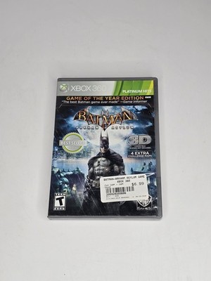 Batman: Arkham Asylum (Microsoft Xbox 360 2009) Complete In Box Tested Works CIB