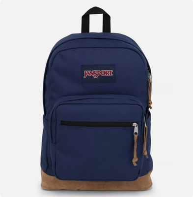 #ad JanSport Backpack Navy Blue 15#x27;#x27; Laptop Sleeve $31.69