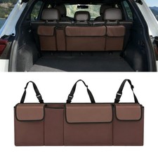 Car Trunk Organizer Waterproof Collapsible Storage Bag With 4 Pockets