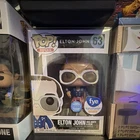 Funko Pop! Rocks Elton John Red White & Blue Glitter FYE Exclusive #63