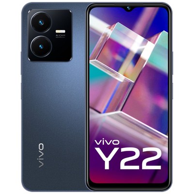 Telstra Locked Vivo Y22s (6.55'') 64GB, 4GX - Starlight Blue