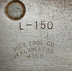 7-1/2" Buck Tool Co. Kalamazoo Mich 3 Jaw Lathe Chuck 2073R (L-150) Pre-Owned