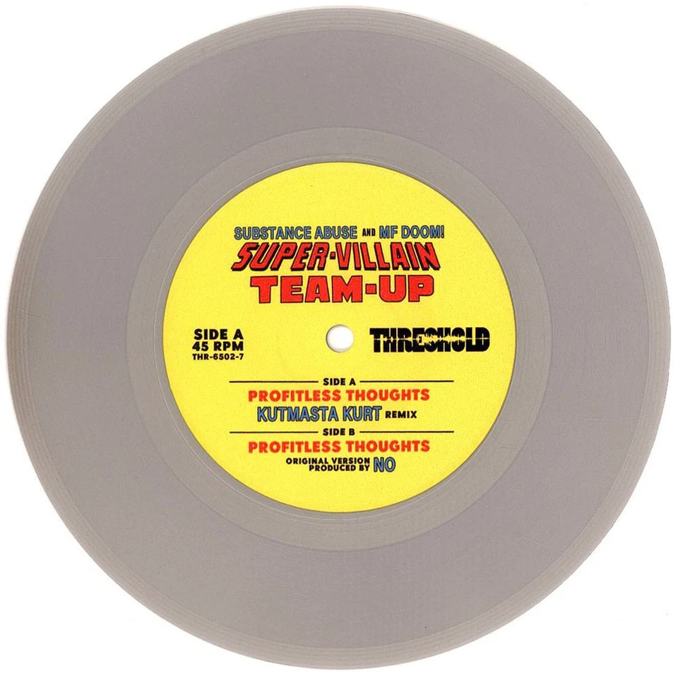 Substance Abuse & MF DOOM - Super-Villain Team-Up Profitle (2023 - US - Reissue) - Bild 4 von 4