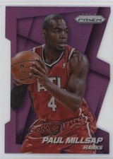 2014-15 Panini Prizm Purple Die-Cut Prizm 18/139 Paul Millsap #130 ub2