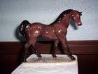 2007 Hagen Renaker Horse Bay EXI #106 On  Base 5 1/2" Tall — photo 1