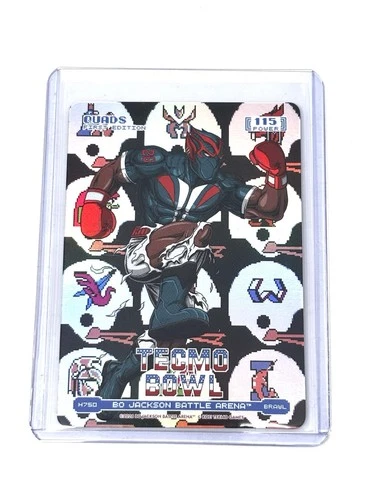 Saquon Barkley Quads 2026 Bo Jackson Tecmo Bowl #H750 Helmets First Edition