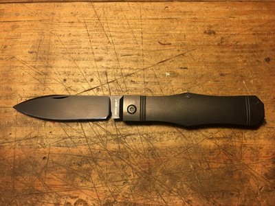 Jack Wolf Knives Vampire Jack Slipjoint 3'' CPM-S90V black DLC moderately used