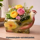 Vintage Hull Pheasant Bird of Paradise Planter