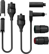 Starlink Ethernet Adapter Gen 2, Waterproof SPX to RJ45 Coupler black