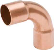 Mueller W02092 90 Degree Elbow 3-1/8" OD Wrot Copper C x C