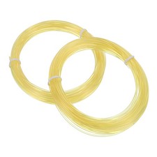 2 Pcs 3D Pen Filament, 1.75mm Dia 33ft Length, Clear Yellow
