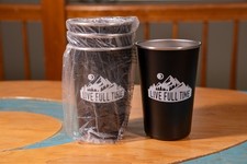 16oz stainless steel tumbler; perfect for bea...