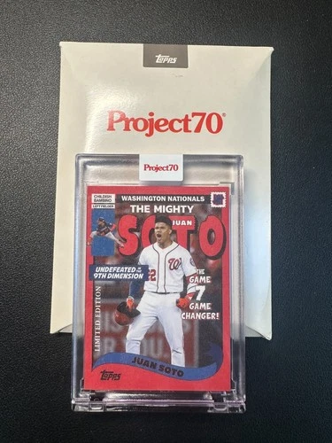 2021 Topps Project 70 Juan Soto #226 Base – Nationals Star by UNDEFEATED