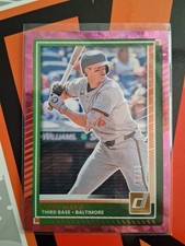 Panini 2025 Donruss Coby Mayo #5 Pink Cracked Ice Parallel  /99 Orioles