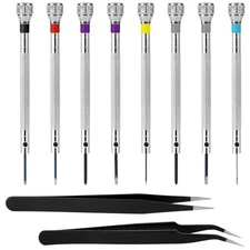 8 Pcs Professional Watch Screwdriver Set Micro Precision Screwdriver Set 0.6-1mm