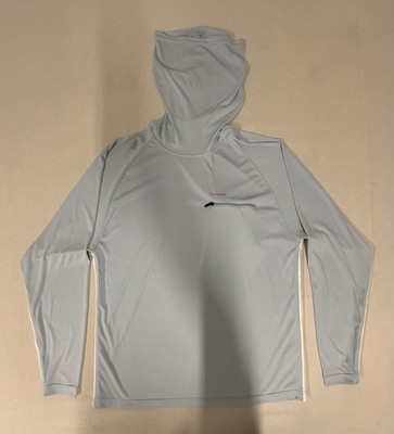 Simms Fishing Hoodie Mens L 3Xdry Sun Shirt Performance Outdoor 206