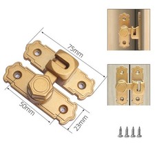 For Sliding Door Lock with Enhanced Security Features Rustproof Finish