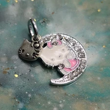 Hello Kitty "I Love You To The Moon" (76 07 Sanio) Stacked Pendant
