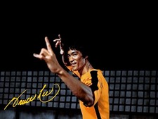 Bruce Lee Signed Autograph 6X4 PHOTO Pre Print Film