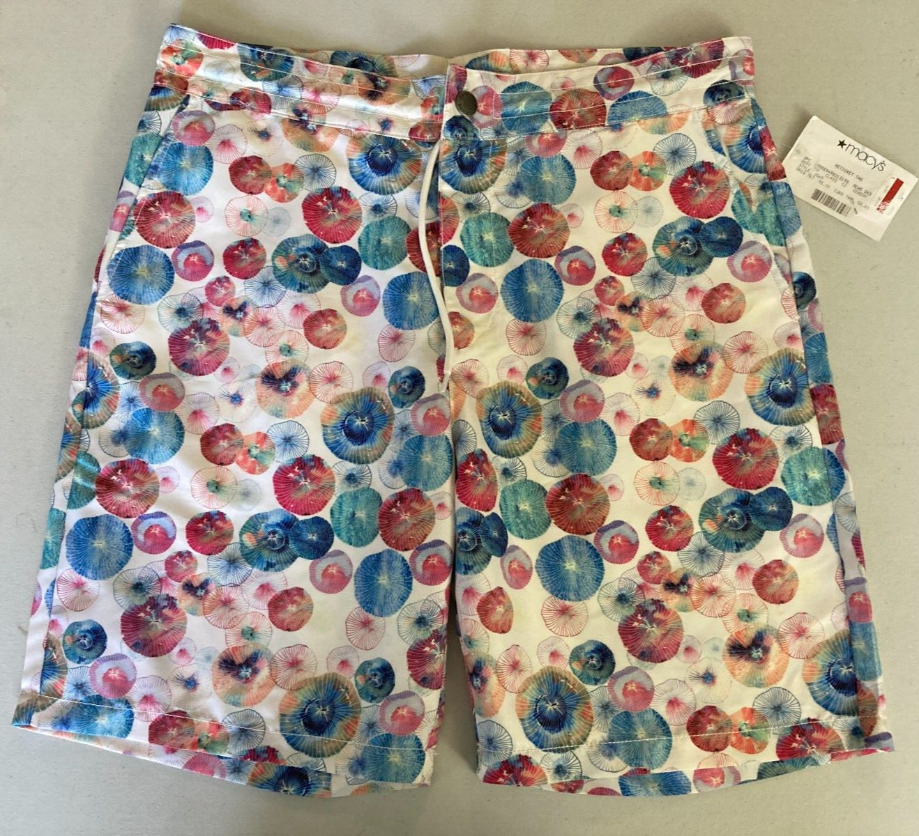 Мужские шорты Brooklyn Brigade стандартной посадки 9 Jellyfish Board Shorts большого размера 36-38 Вт