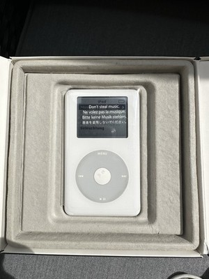 Apple iPod Classic 4. Generation, 20GB, Weiß Ovp, Komplettset