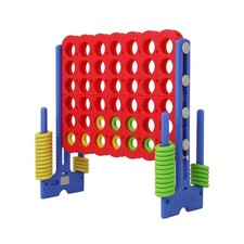 Patent Authorized Giant 4 Connect in a Row Game, Height Adjusta... USA FAST SHIP