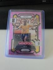 2026 Panini Prizm Monopoly FIFA World Cup Pele Pink Stars Sparkle SSP Brazil
