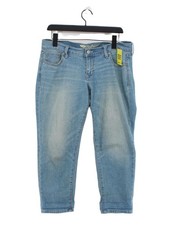 Old Navy Women's Jeans UK 6 Blue Cotton with Elastane, Polyester Boyfriend