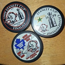 Official NHL Commemorative Hockey Pucks