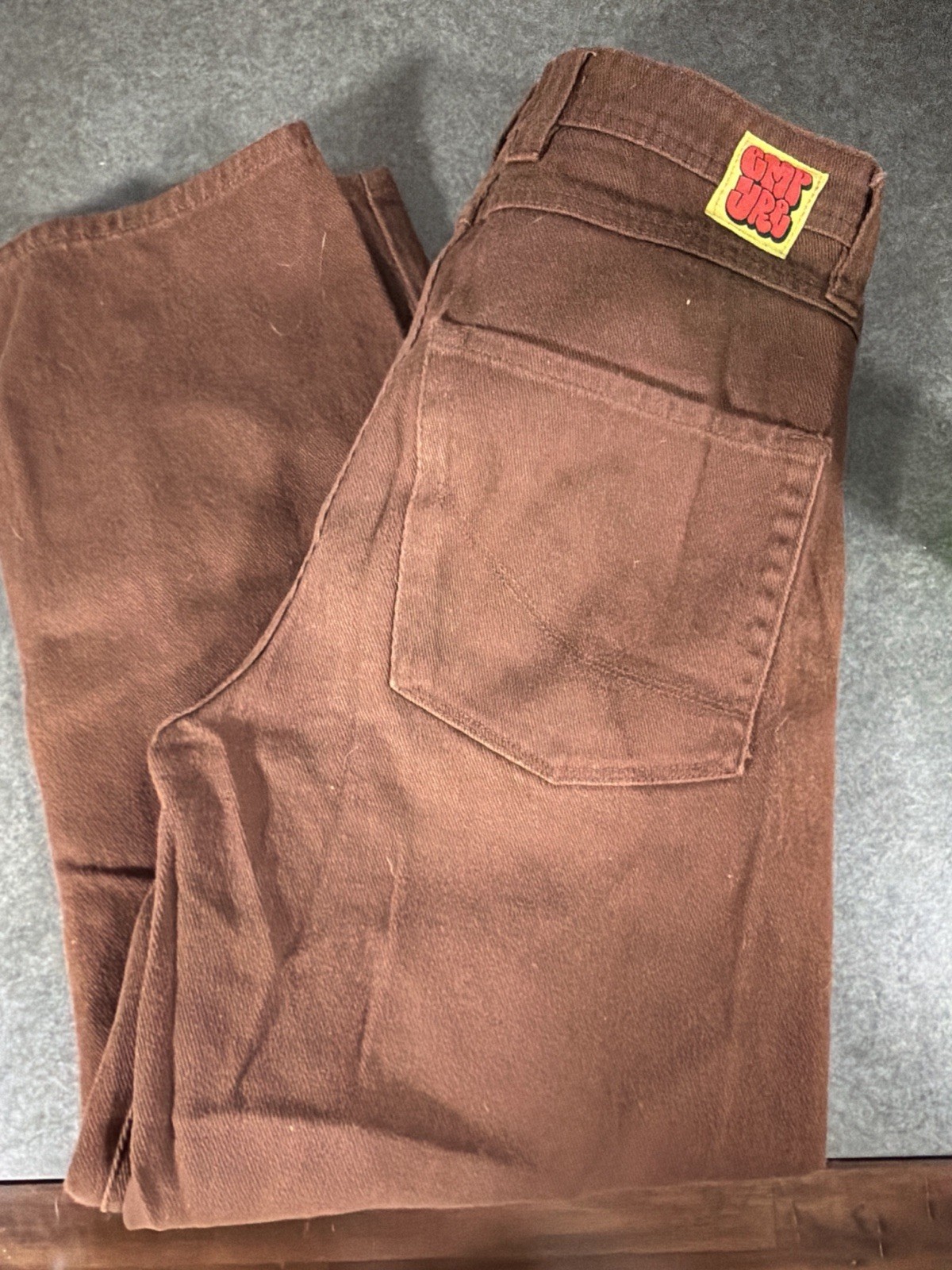 Empyre Skeletor Skinny Pants Tobacco Brown Stretch Skate Jeans Size 28 (30x30)