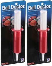 Unique Sports Ball Doctor Seals Leaks and Punctures, 1 oz Syringe 2-Pack 
