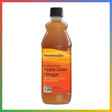 Raw Apple Cider Vinegar Organic 25 Fl Oz With The Mother Gut Health