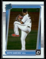 2021 Donruss Optic #34 Sixto Sanchez RC Baseball Card 2903G
